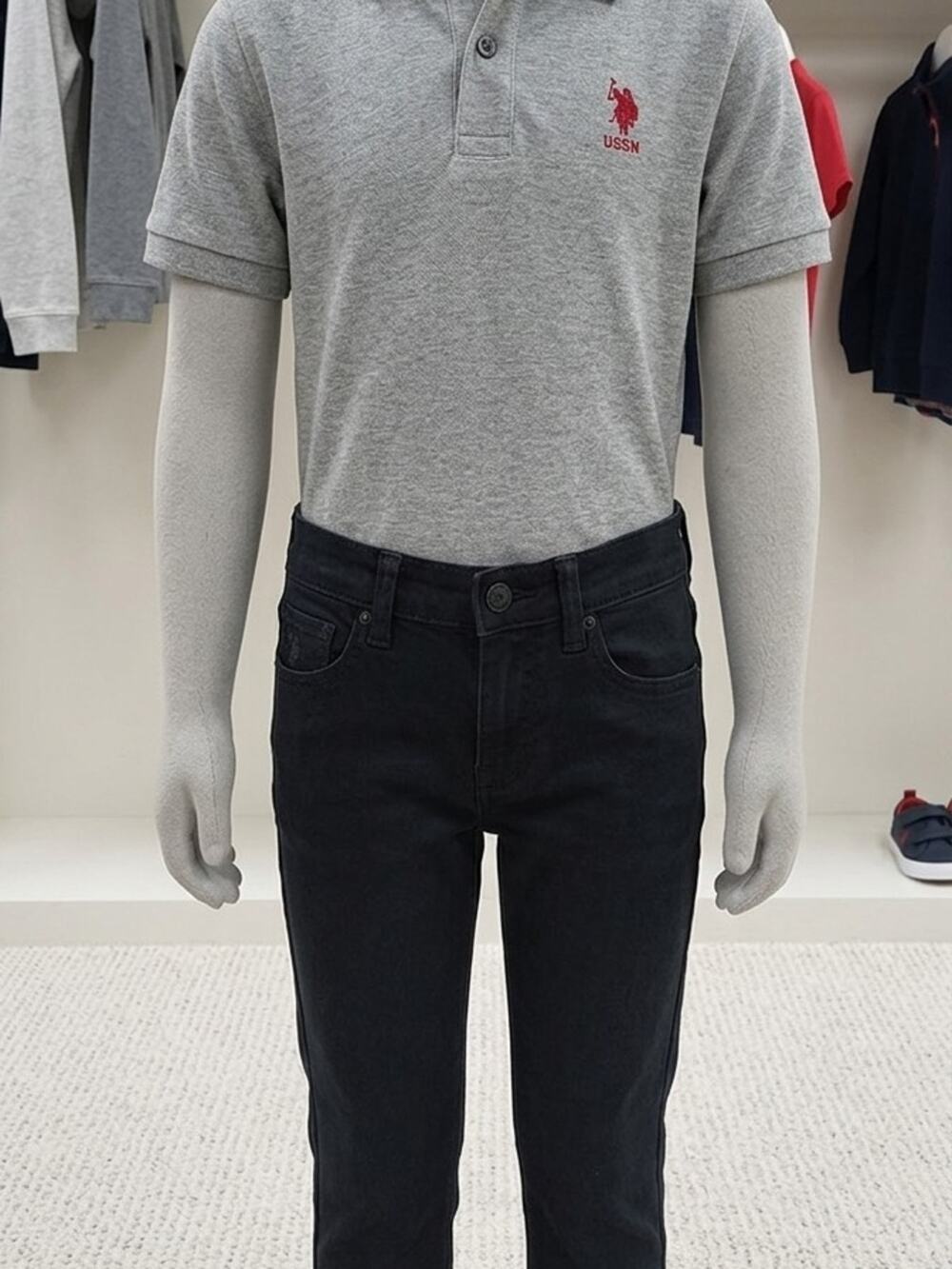 U.S. Polo Assn. Black Jeans